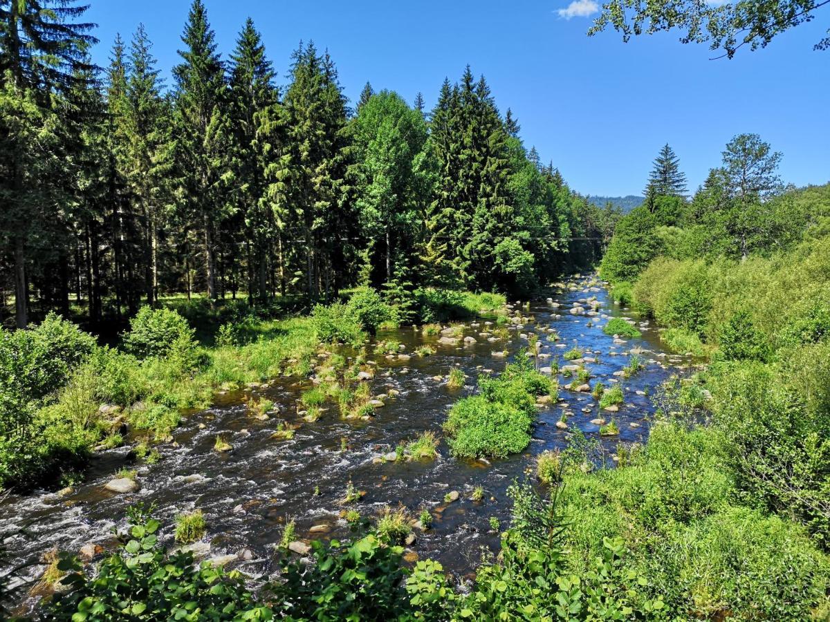 U Mikesu Lägenhet Vyšší Brod Exteriör bild